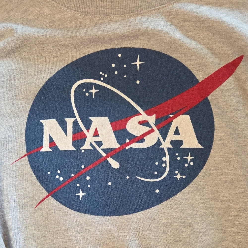 Gray NASA Crewneck Sweater - Picture 5 of 5